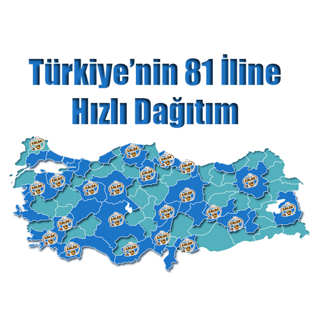 Türkiye'nin 81 İline Hızlı Dağıtım